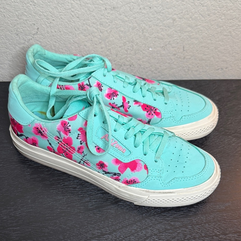 Adidas x‎ Arizona Iced Tea Continental Vulc J Green Tea Shoes Women’s Size 8
